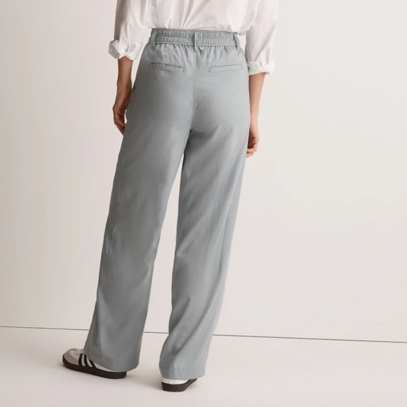 Madewell The Neale Straight-Leg Pant in Drapeweave - Picture 2 of 5